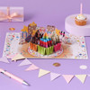 Celebration Cupcakes Paper Pop Up Card
