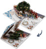 Twelve Days of Christmas Paper Pop Up Card