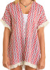 American Aztec Fringe Kimono