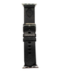 Black Leather 40mm Apple Watch Band
