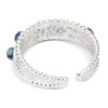 Pebbled Turquoise Wrap Ring