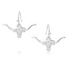 Out West Longhorn Earrings