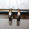 Midnight Filigree Hoop Earrings (05-002-1114)