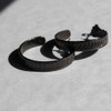 Midnight Filigree Hoop Earrings (05-002-1114)