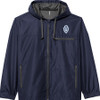 Navy Arrowhead Rain Jacket