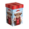Ceramic Highland Cow Travel Cup