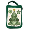 Shades of Emerald Foldable Compact Tote Bag