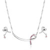 Tough Enough to Wear Pink Hope Rope Jewelry Set