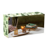 Shades of Green Candle and Reed Diffuser Set