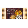 Boho Brown Pumpkins  Sassafras Door Mat and Tray
