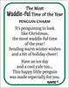 The Most Waddle-ful Time of the Year Penguin Charms