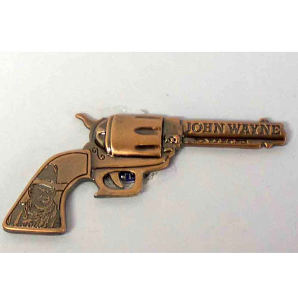 John Wayne Bottle Opener Magnet Copper Pistol
