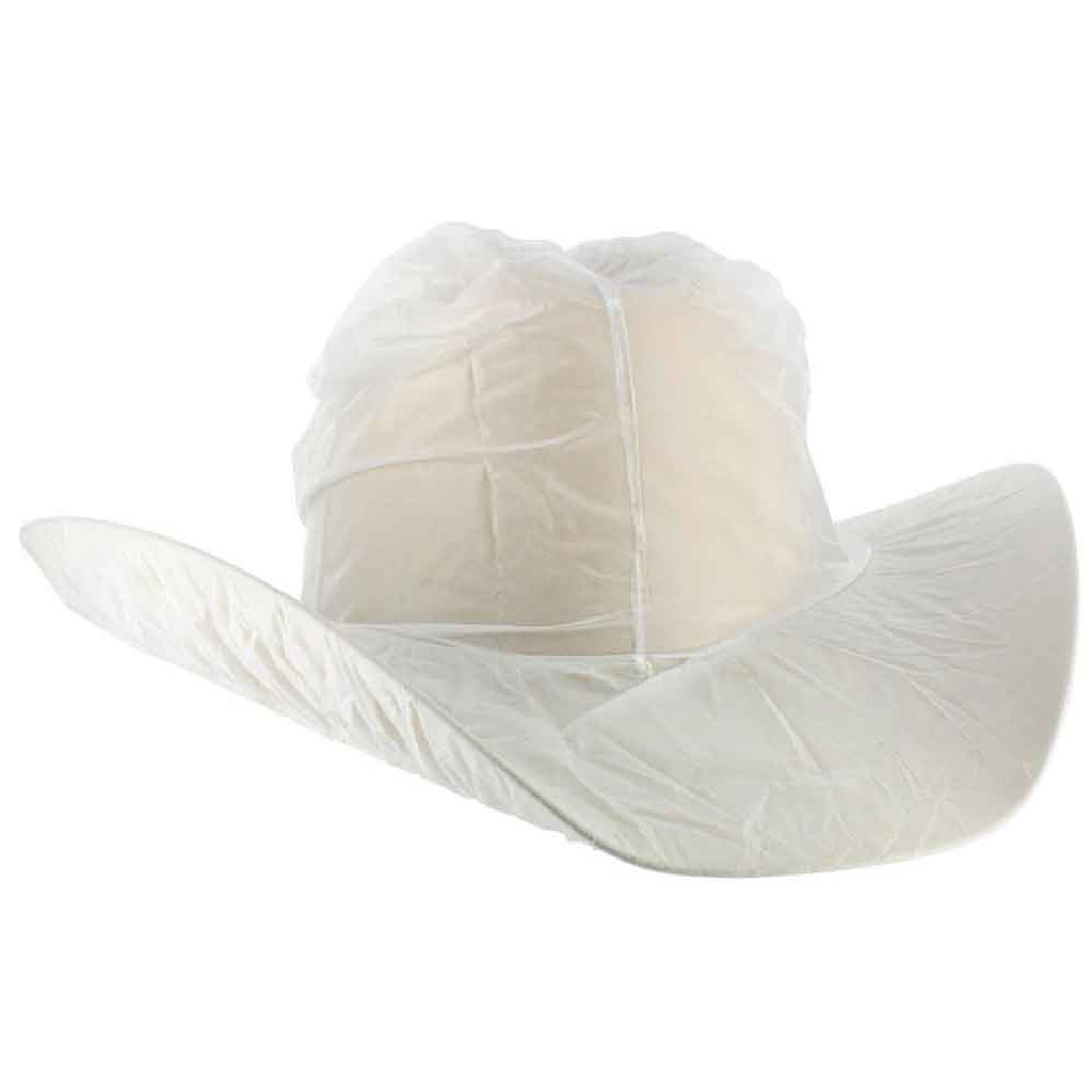 Vinyl Western Hat Cover - Clear