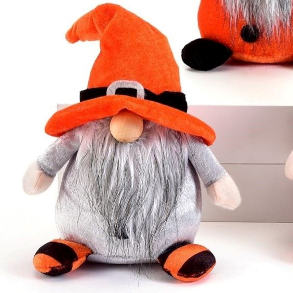 Plush Halloween Gnome