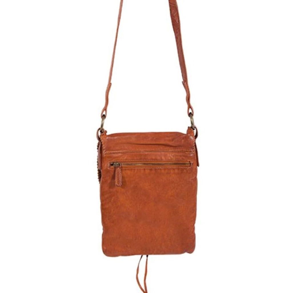 Cognac Soft Leather Bag