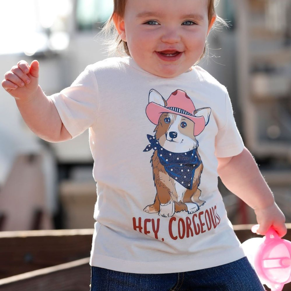 Toddler Hey Corgeous Tee
