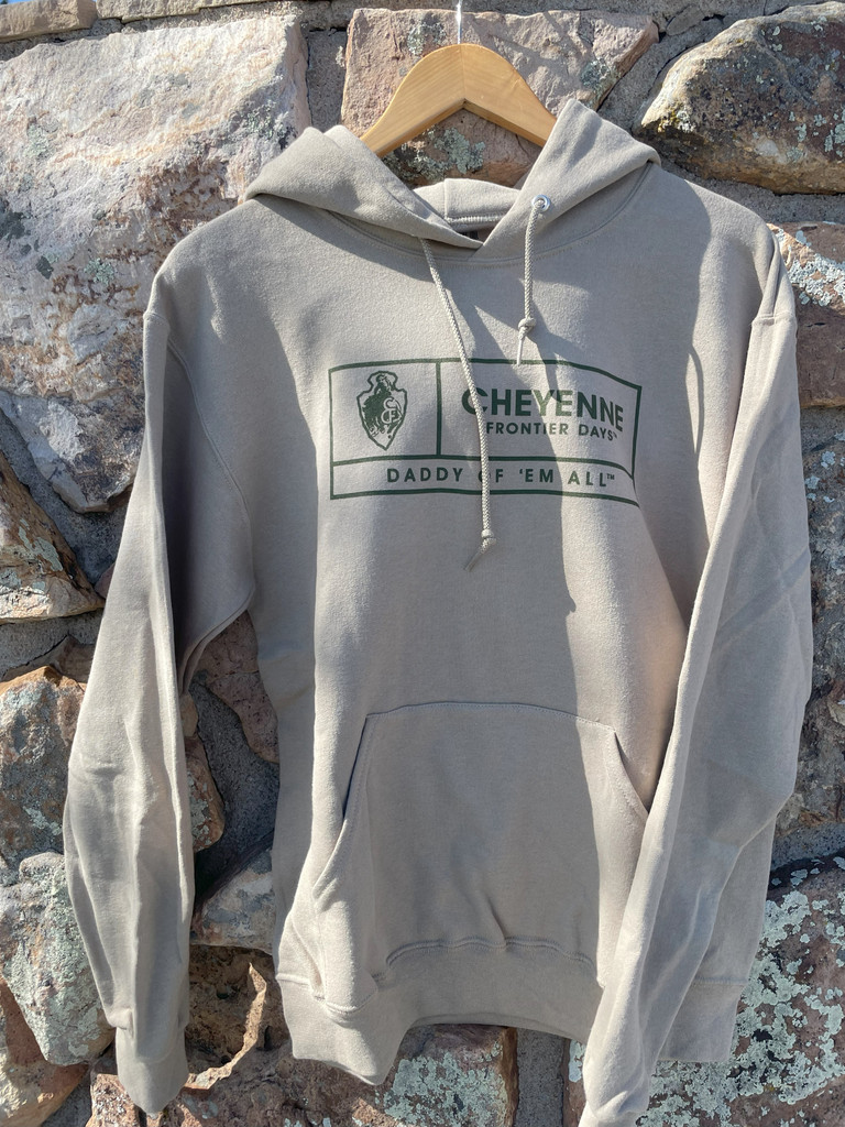 KHAKI BLOCK HOODIE