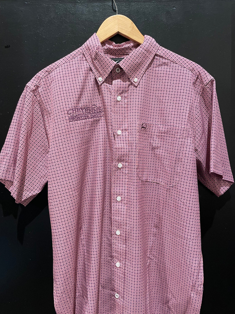 PINK S/S SCRIPT LOGO