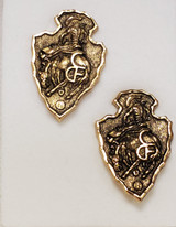 CFD Arrowhead Earring (Gold)