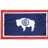 Wyoming 3X5-ft Colonial Flag (12-005-0057)