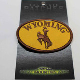 Wyoming Bucking Horse Patch (12-005-0309)