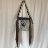 CFD Fringed Clear Purse