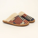 Women's Sienna Americana Patchwork Print Slide Slipper