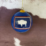 Wyoming State Flag Ornament