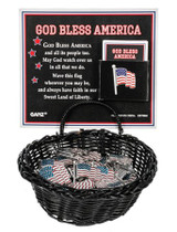 God Bless America - Swivel Flag Charms