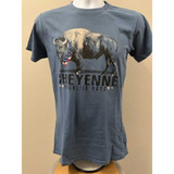 CFD Slate Blue Patriotic Buffalo Tee