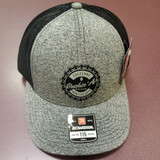 Black & White Buckin' A Saloon Trucker cap