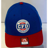 CFD Royal and Red Flexfit Hat (01-013-0604)