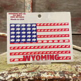 Americana Flag  Sticker