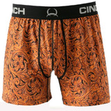 Men's Loose Fit leather Boxer Brief