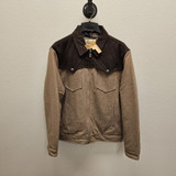 Two-Toned Wool Melton Ranch Jacket