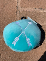 TURQUOISE ARROWES TRAVEL PILLOW