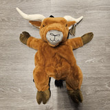 Plush Longhorn Backpack