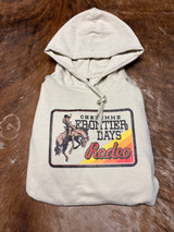 TAN CFD VINTAGE GRAPHIC HOODIE