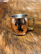WYOMING STEAMBOAT COOPER SHOT GLASS