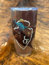 CFD 20OZ BRONC RIDING  TUMBLER