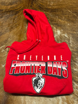 RED CFD HOODIE