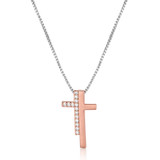 Faithful Sunrise Cross Necklace