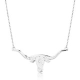 Out West Longhorn Necklace