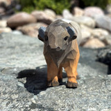 CFD Wood Bison Ornament