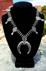 Large Navajo Pearl Squash Blossom