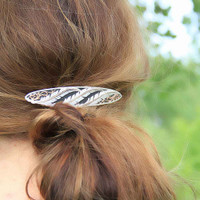 Wind Dancer Feather Barrette