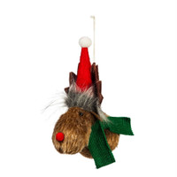Fabric Moose Ornament