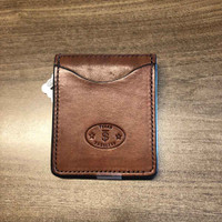 Leather Money Clip Wallet