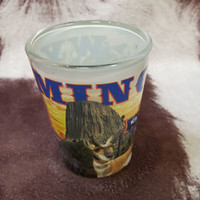 Wyoming Collage Shot Glass