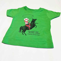 CFD Green Yee Haw Cowboy Infant Tee